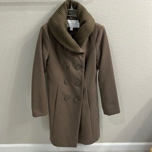 Like New Jessica Simpson shawl collar pea coat. Knee length. Sz Small